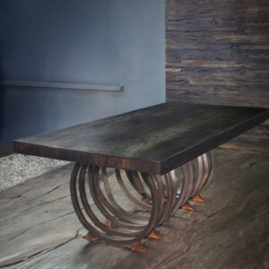 Nowitna Bog Oak Table - Image 3
