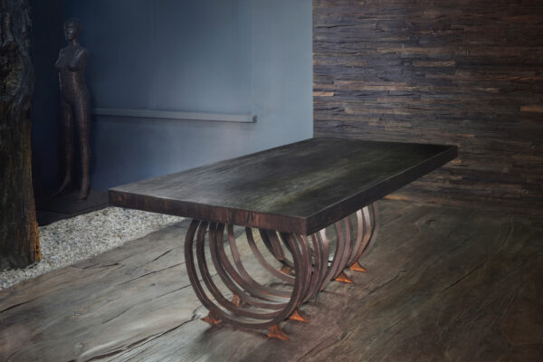 Nowitna Bog Oak Table